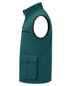 Custom Softshell Sleeveless Teal Green Hunting Jacket B2B