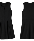 School Adaptive Ponte Jumper Black | B2B Low MOQ Wholesale
