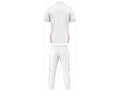 Custom Cricket White Uniform Set – Sublimated Shirt & Trouser with Red Accents