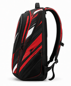 Custom Padel Racket Backpack – Black Red Wholesale Team Bag