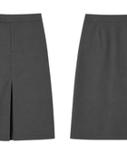 School Uniform Skirt B2B School Uniform Manufacturer Charcoal Grey
