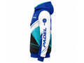 Custom Padel Hoodie – Blue White Teal Pullover Teamwear Wholesale
