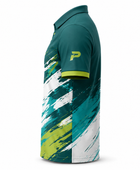 Custom Green Lime Padel Polo Shirt – Wholesale Club Teamwear