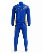 Custom Blue Cricket Tracksuit – Sublimated Jacket & Pant Set for Bulk Teamwear