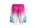 Flag Football pink, white and teal Shorts Set Performance Team Uniform, Custom Bulk/Wholesale, Low MOQ
