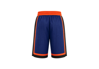 Navy & Orange Basketball Shorts – Wholesale Bulk Team Kit, Low MOQ, B2B Performance Apparel