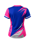 Blue & Pink Custom Softball Jersey – Wholesale Bulk Team Kit, Low MOQ, B2B Performance Apparel