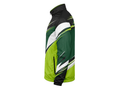 Custom Archery Full-Zip Jacket – Green Black Sublimated Team Outerwear for Clubs and Wholesale Buyers