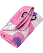 Custom Pink Disc Golf Towel – Clip-On Club & Tournament Accessory