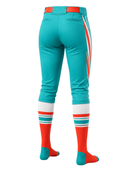 Teal Softball Pants – Wholesale Bulk Team Pajama, Low MOQ, B2B Performance Apparel