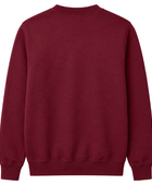 Mechanic Classic Sweatshirt – Low MOQ B2B Plain Workwear Pullover in Burgundy