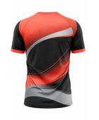 Red, Black & Grey Padel Jersey – Team Performance Sportswear, Wholesale Bulk, Low MOQ