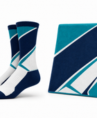 Custom Navy Squash Socks & Towel Set – Wholesale Club Accessories