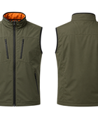 Sleeveless Hunting Jacket – Olive Green | B2B Low MOQ