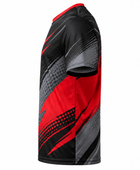 Custom ping pong Training Shirt Red Black Sublimated Ping Pong Teamwear for Wholesale Buyers