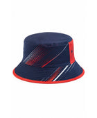 Custom Navy Red Cricket Bucket Hat – Wholesale Team Headwear for Clubs