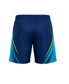 Wholesale Soccer Shorts – Teal & Navy Performance Shorts, Low MOQ, In-House Manufacturing