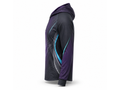 Custom Squash Quarter-Zip Hoodie – Charcoal Purple Teamwear