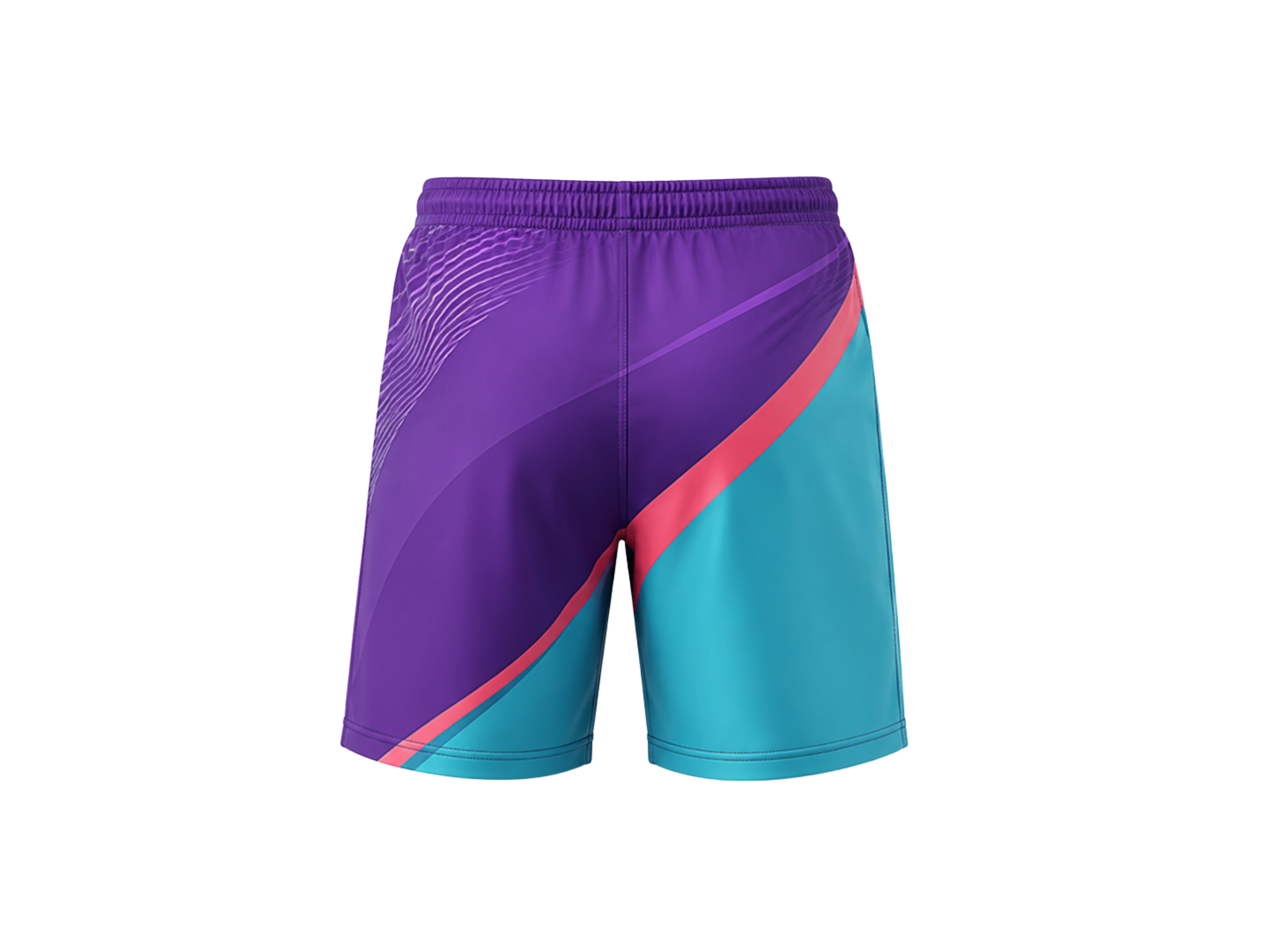 Purple Pink Aqua  Custom Swimming Jersey & Shorts Set – Swim Team Performance Kit Bulk / Wholesale