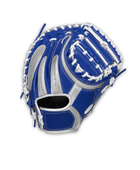 Custom Blue White Baseball Glove | Wholesale Team Fielding Glove for Bulk Orders