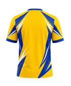 Wholesale Lacrosse Jerseys – Custom Team Uniforms, Bulk Orders, Low MOQ, Performance Sportswear (Yellow, Blue, White)