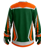 Green Custom Hockey Jersey – Wholesale Bulk Team Kit, Low MOQ, B2B Performance Apparel