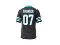 Black Custom Football Jersey – Wholesale In-House Bulk Team Uniform, Low MOQ, B2B Performance Apparel