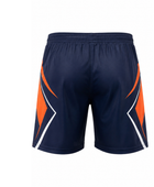 Navy & Orange Squash Shorts – Bulk Team Shorts, Low MOQ, Wholesale Performance Sportswear