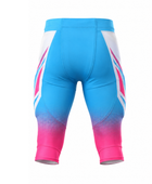Custom Blue Pink American Football Shorts | Wholesale Teamwear Shorts for Bulk Orders