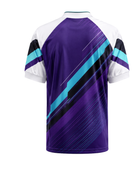 Custom Purple Soccer Fanwear Jersey | Wholesale Fundraising Team Shirt for Bulk Orders