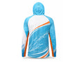 Custom Fishing Hoodie | Wholesale Performance Fishing Hoodie | Blue White Marlin | Apparels Bridge