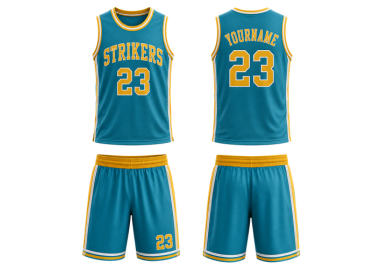 Full Basketball Uniform Set