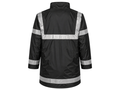 Work-Guard Management Coat B2B Low MOQ Reflective Waterproof Coat Black Workwear