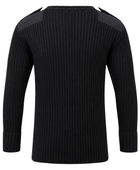 Combat Jumper – Low MOQ B2B Heavyweight Crew Neck Uniform Sweater in Black