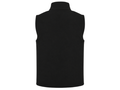 Custom Soft Shell Gilet Black Low MOQ Salon Uniform Workwear