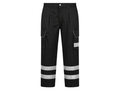 Ilfracombe Reflective Cargo Work Trousers B2B Low MOQ Cargo Uniform Black Workwear