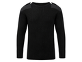 Combat Jumper – Low MOQ B2B Heavyweight Crew Neck Uniform Sweater in Black