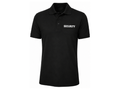 Security Polo Shirt B2B Low MOQ Printed Uniform Top Black Workwear