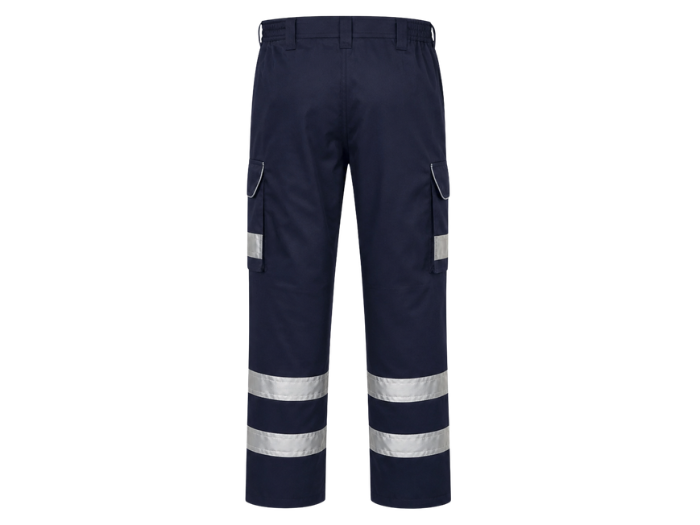 Ilfracombe Reflective Cargo Work Trousers B2B Low MOQ Cargo Uniform Blue Workwear