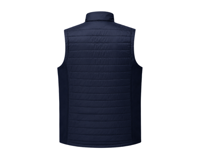 B2B Carpet Fitter Quilted Trade Bodywarmer Navy Workwear Low MOQ