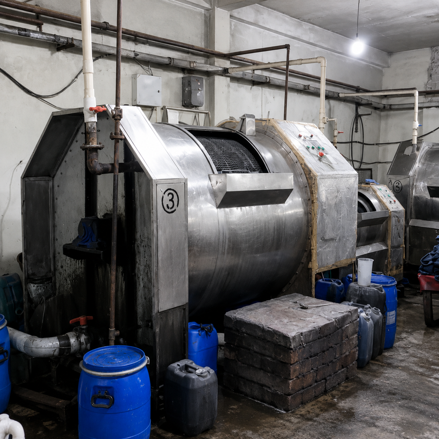 Garment Dyeing, Washing & Special Finishes