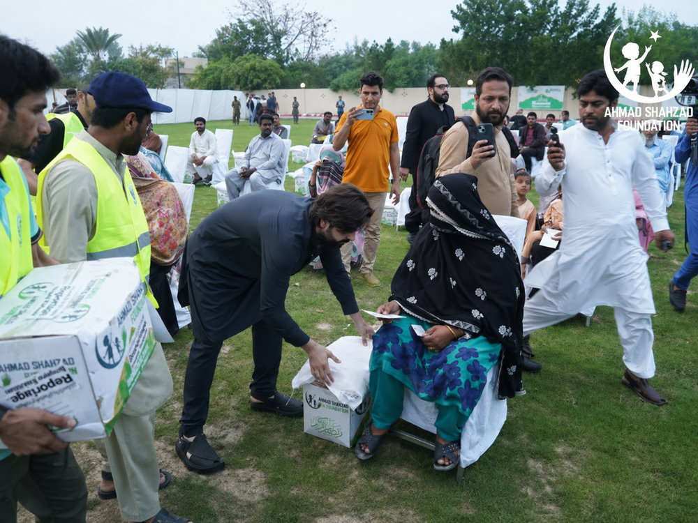 Ahmed Shahzad Foundation support activity
