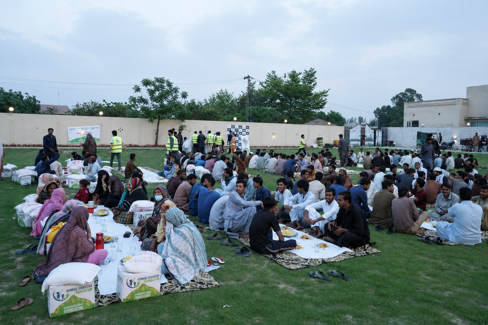 Ahmed Shahzad Foundation welfare activity