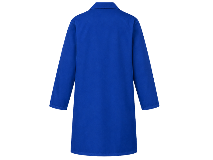 B2B CHILDS WEARHOUSE BLUE WORKWEAR COAT LOW MOQ MANUFACTURE