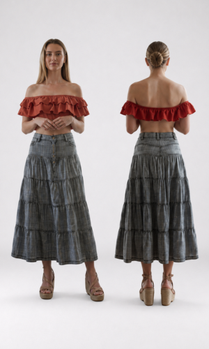Denim Skirt
