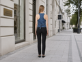 Wholesale Custom Medium Blue Denim Vest Manufacturer Private Label V Neck Jean Waistcoat