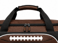 Custom Brown Black American Football Duffel Bag | Wholesale Team Gear Bag