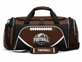 Custom Brown Black American Football Duffel Bag | Wholesale Team Gear Bag