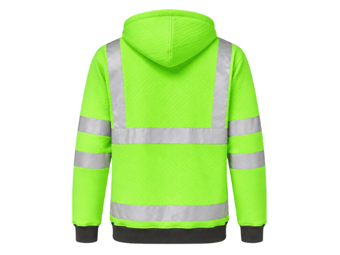 B2B Construction Hooded Sweatshirt Green Custom Construction Uniform Low MOQ