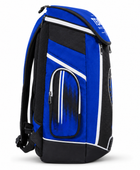 Custom Blue Black American Football Backpack | Wholesale Team Gear Bag for Bulk Orders